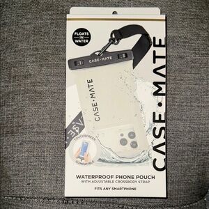 Case-Mate Waterproof Phone Pouch - Black